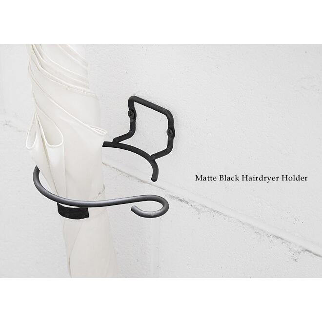 ドライヤー 収納 フック おしゃれ アイアン 黒 レトロ アンティーク調 マットブラック ドライヤーホルダー Hd871 Junk Rustic Colors Yahoo 店 通販 Yahoo ショッピング