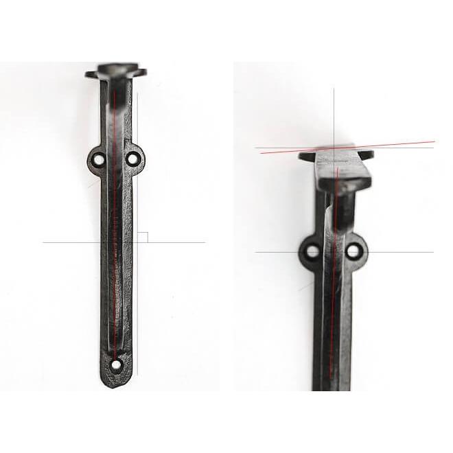 棚受け アイアン ブラケット おしゃれ 金具 レトロ アンティーク調