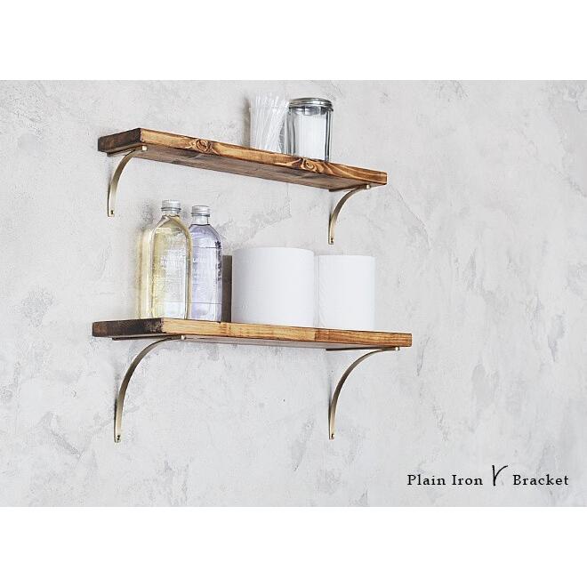 アイアン 棚受け ブラケット おしゃれ 金具 レトロ アンティーク