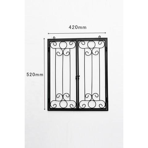 ウォールデコ アイアン パネル おしゃれ インテリア レトロ
