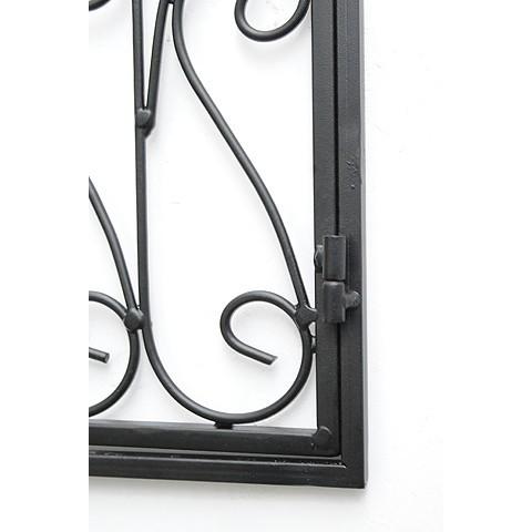 アイアンパネル　アーチ ウォールデコ アイアン パネル おしゃれ インテリア レトロ