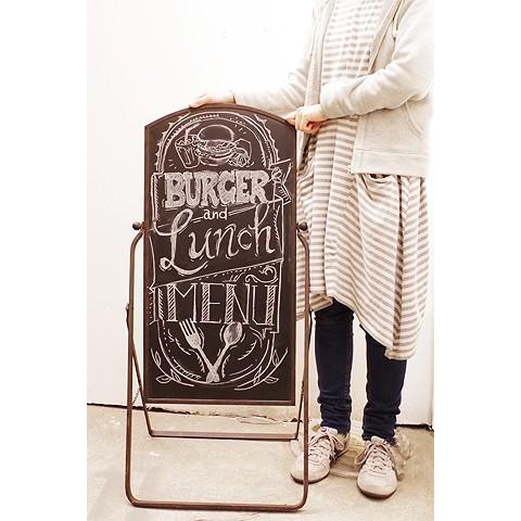 ブラックボード おしゃれ 看板 サイン メニュー スタンド レトロ ブラックボード おしゃれ 看板 サイン メニュー スタンド レトロ