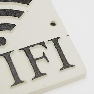 アイアン サイン ドアプレート おしゃれ Wi-Fi レトロ アンティーク調