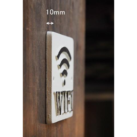 アイアン サイン ドアプレート おしゃれ Wi-Fi レトロ