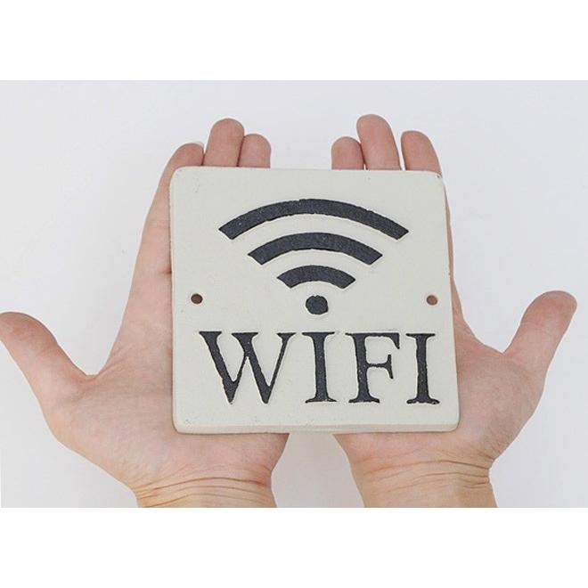 アイアン サイン ドアプレート おしゃれ Wi-Fi レトロ アンティーク調