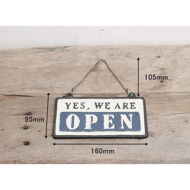 壁掛け 看板 おしゃれ サイン オープン クローズ レトロ