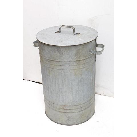 ゴミ箱 おしゃれ ブリキ 収納 バスケット ガーデン インダストリアル