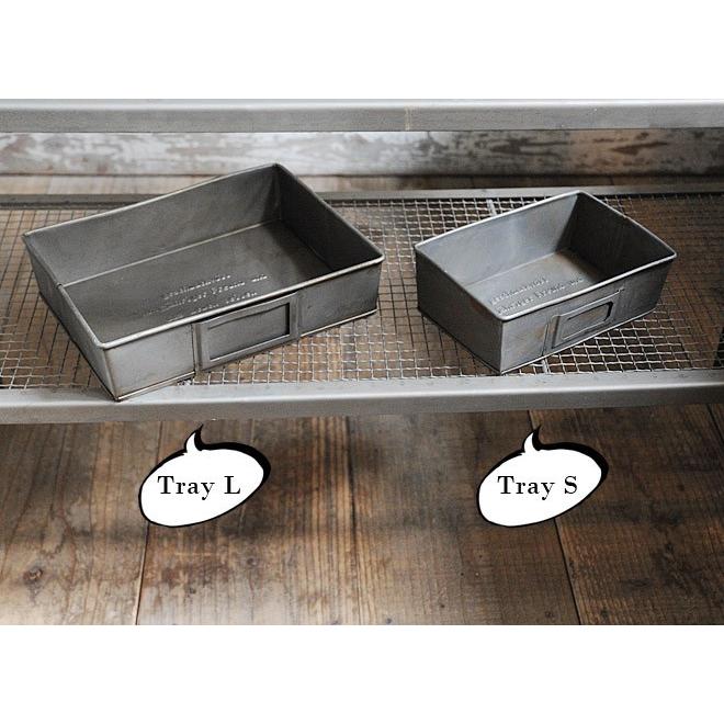 トレイ おしゃれ ブリキ インダストリアル レトロ アンティーク調