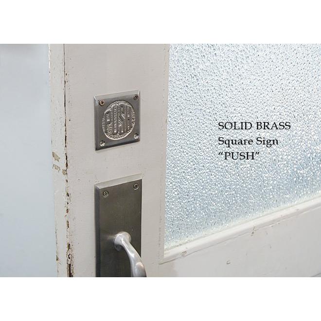 真鍮 サインプレート おしゃれ ドアプレート レトロ アンティーク調