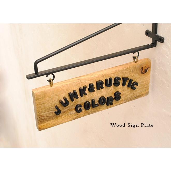 木製 プレート 看板 サイン ハンギング レトロ アンティーク調