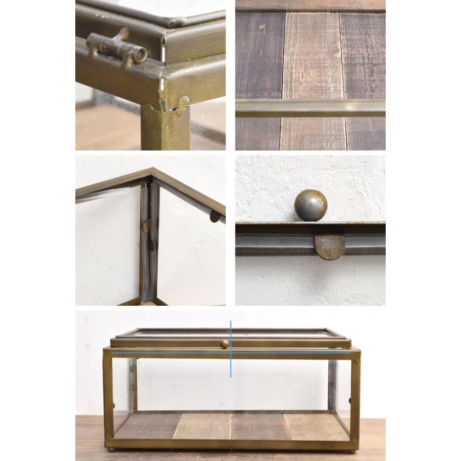 ガラスケース ショーケース おしゃれ コレクションケース レトロ