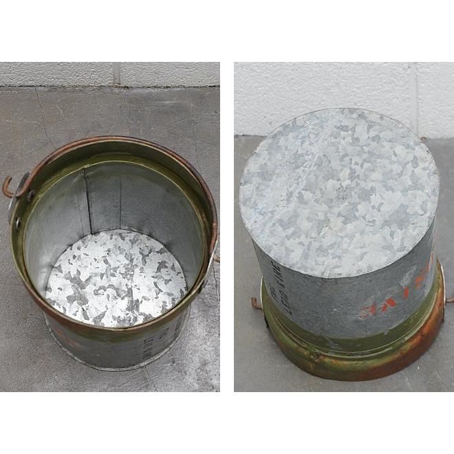 ミリタリー ゴミ箱 おしゃれ 鉢カバー インダストリアル レトロ