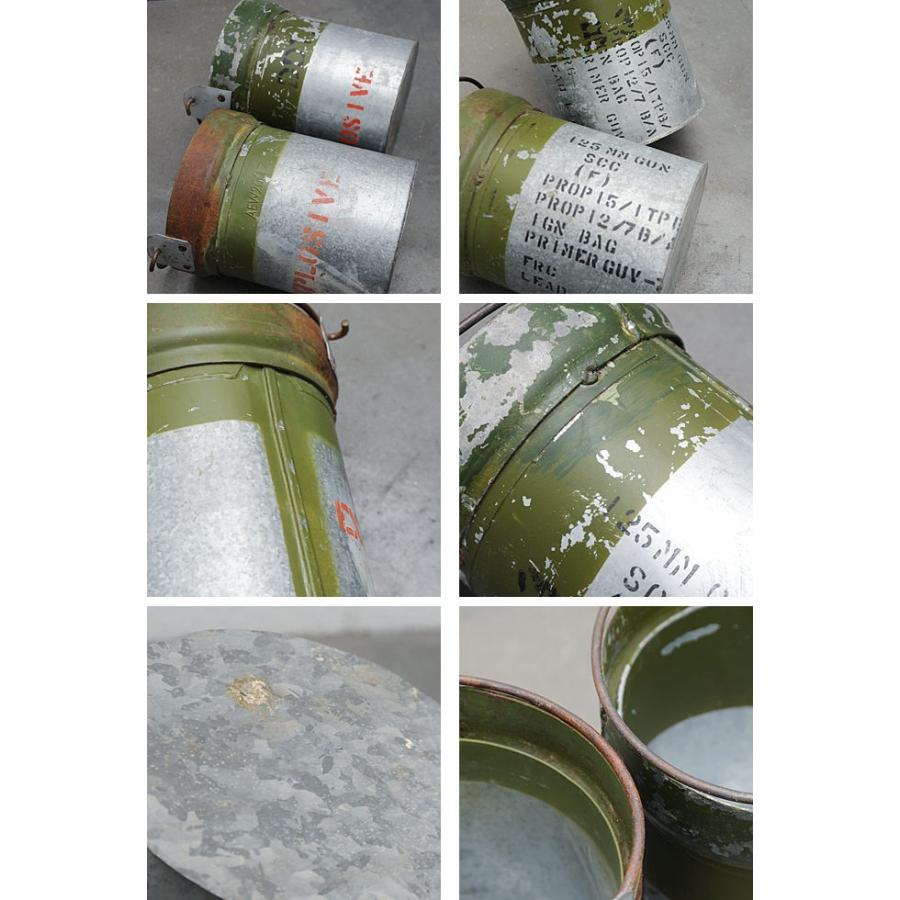 ミリタリー ゴミ箱 おしゃれ 鉢カバー インダストリアル レトロ