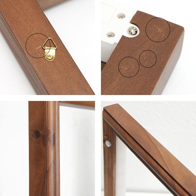 アートフレーム おしゃれ 額 LED 壁付け レトロ アンティーク調