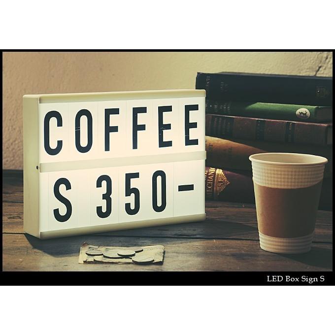 照明 看板 LED おしゃれ ライトボックス サイン ボックスサインS