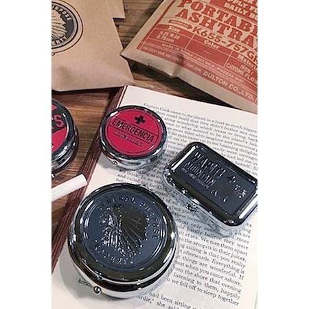 携帯灰皿 アウトドア おしゃれ レトロ アンティーク調