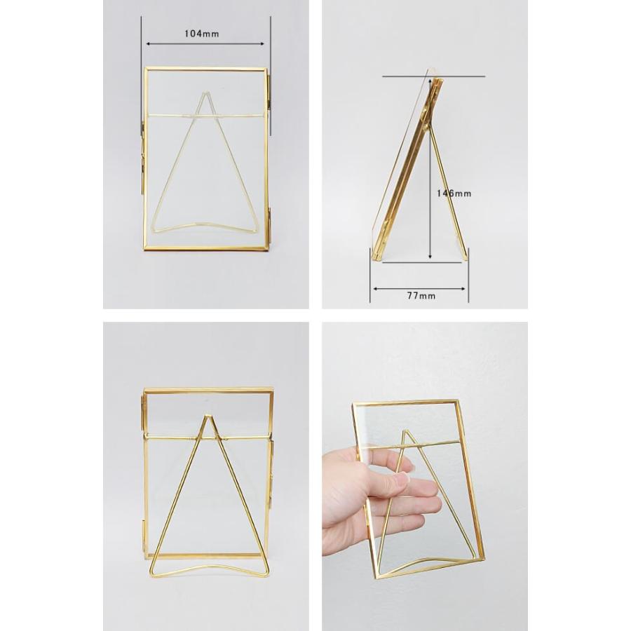 フォトフレーム おしゃれ アンティーク調 レトロ 真鍮 写真立て ブラス ガラス フォトフレーム Inr947 Junk Rustic Colors Yahoo 店 通販 Yahoo ショッピング