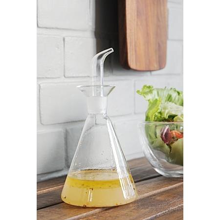 ドレッシング オイル ディスペンサー 275ml おしゃれ ガラス レトロ
