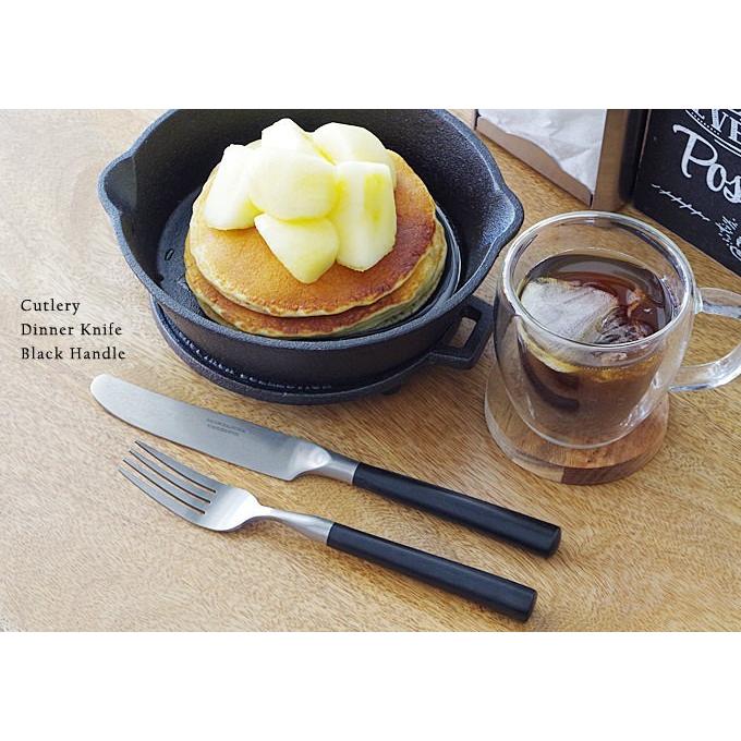 割引も実施中ナイフ おしゃれ 食器 レトロ BKハンドル カトラリー