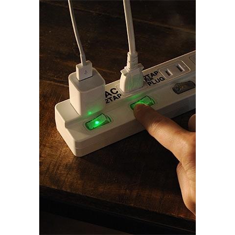 コンセント 延長コード タップ スイッチ付き 充電 おしゃれ