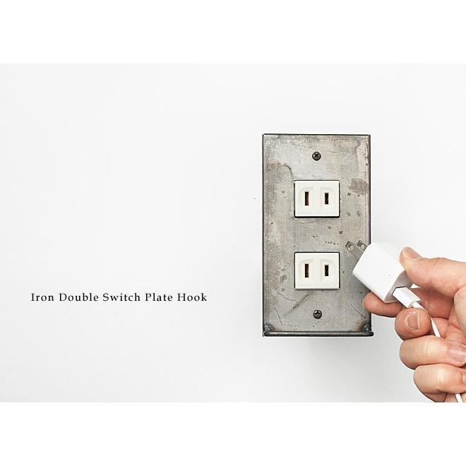 スイッチカバ コンセントカバー スイッチプレート コンセントプレート おしゃれ 照明 アンティーク調 アイアン 2口 スイッチプレート フック Lig2 Junk Rustic Colors Yahoo 店 通販 Yahoo ショッピング