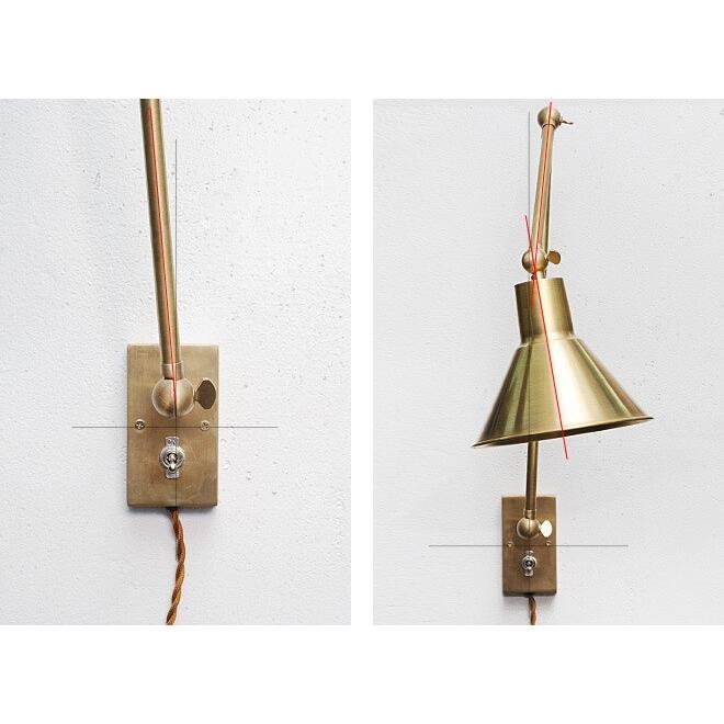 ブラケットライト アンティーク調 おしゃれ コンセント 真鍮 LED対応