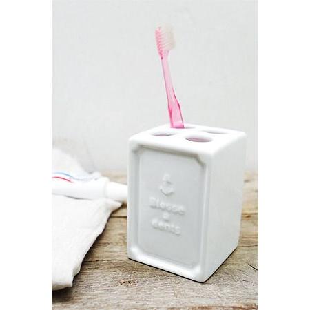 歯ブラシスタンド おしゃれ 清潔 歯ブラシ立て レトロ 陶器