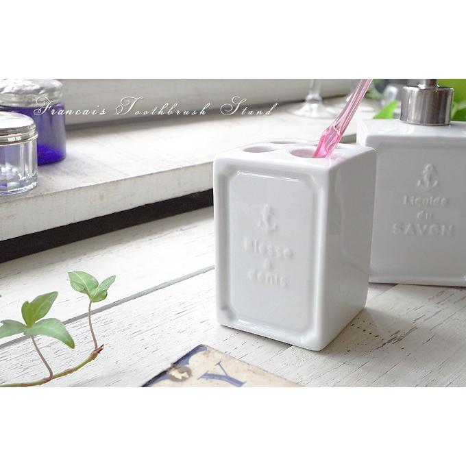歯ブラシスタンド おしゃれ 清潔 歯ブラシ立て レトロ 陶器