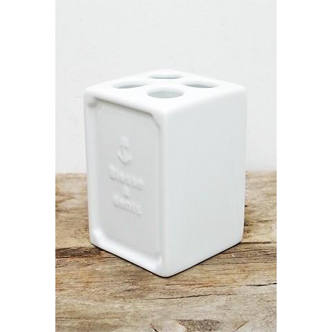 歯ブラシスタンド おしゃれ 清潔 歯ブラシ立て レトロ 陶器