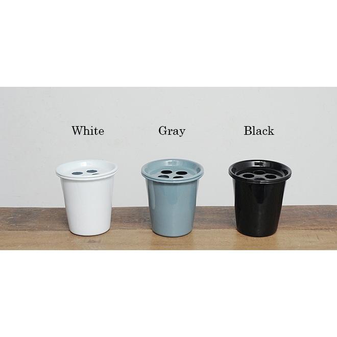 歯ブラシスタンド おしゃれ 清潔 歯ブラシ立て レトロ 琺瑯