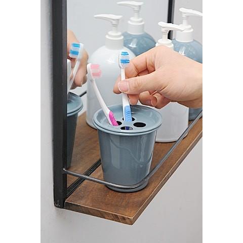 歯ブラシスタンド おしゃれ 清潔 歯ブラシ立て レトロ 琺瑯