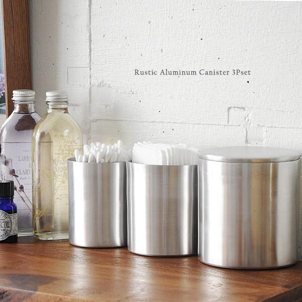 キャニスター おしゃれ 収納 コットン 綿棒 レトロ アンティーク調