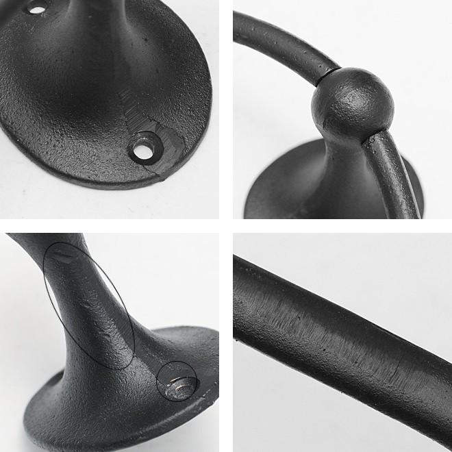 ⭐️タオルリング 真鍮 おしゃれ タオル掛け タオルハンガー タオルかけ ブラック タオルハンガー 真鍮 タオル掛け おしゃれ タオルリング CE BK