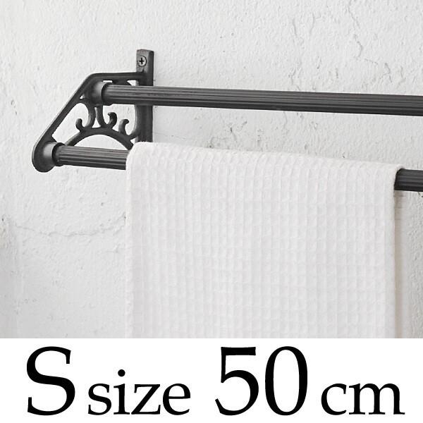 真鍮 タオル掛け おしゃれ タオルハンガー レトロ アンティーク調 タオルバー 壁付け タオルホルダー ラスティクデコ ダブルタオルバー ブラック S San087 Junk Rustic Colors Yahoo 店 通販 Yahoo ショッピング