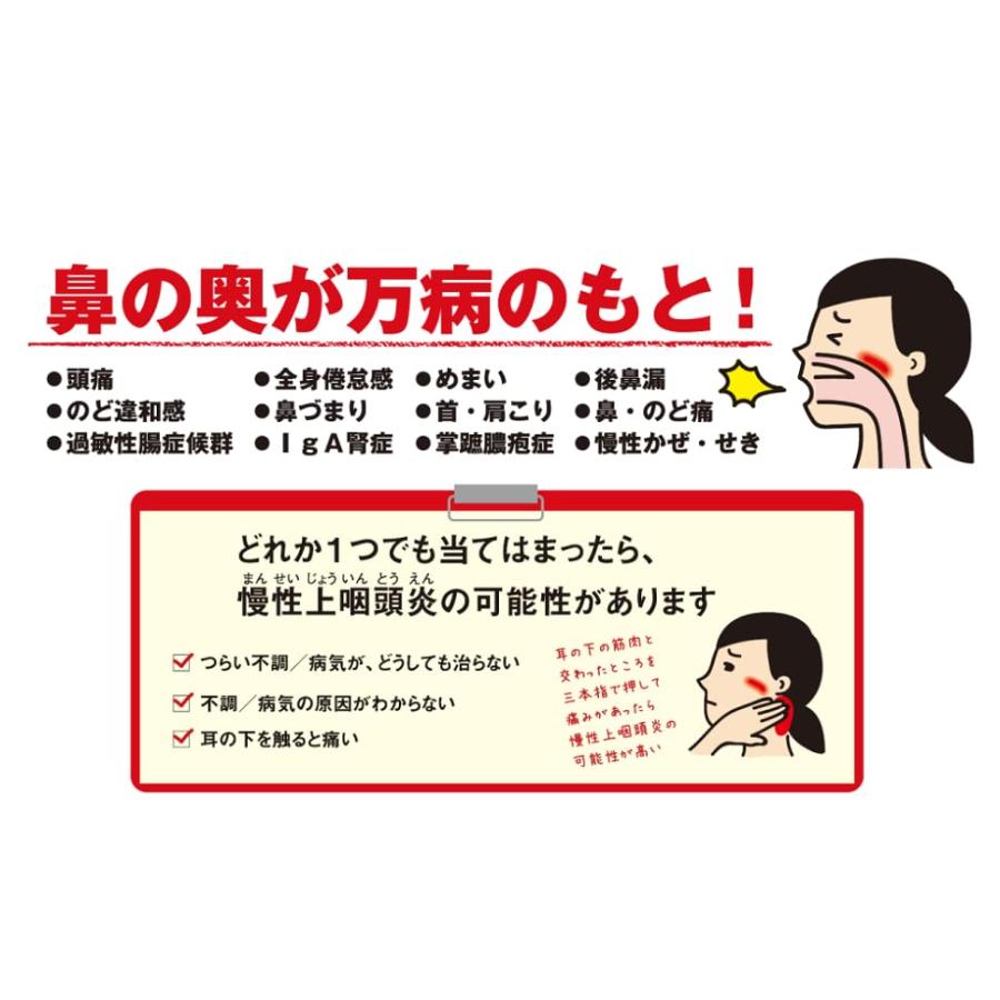 つらい不調が続いたら慢性上咽頭炎を治しなさい （単行本） |  | 02