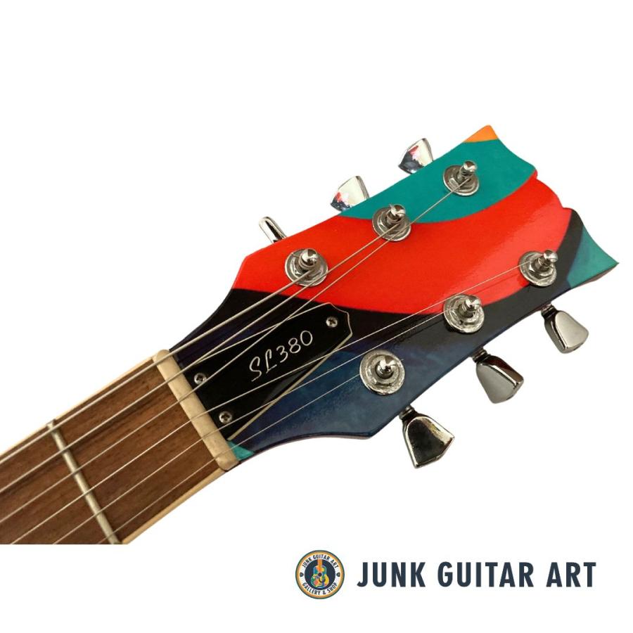 YAMAHA SL380 ジャンクギターアート JUNK GUITAR ART AIアート YAMAHA SL380 ジャンクギターアート JUNK GUITAR ART AIアート