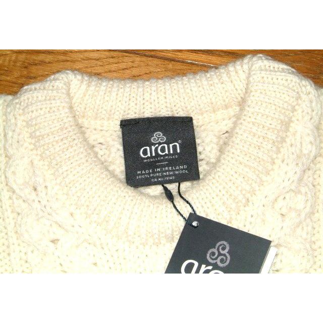 メンズファッション 新品 アイルランド製 ARAN WOOLLEN MILLS アラン
