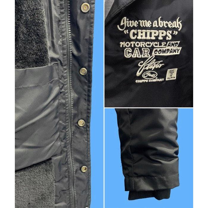 CHIPPS COMPANY チップスカンパニー 肉厚 ナイロンサテン生地 全面