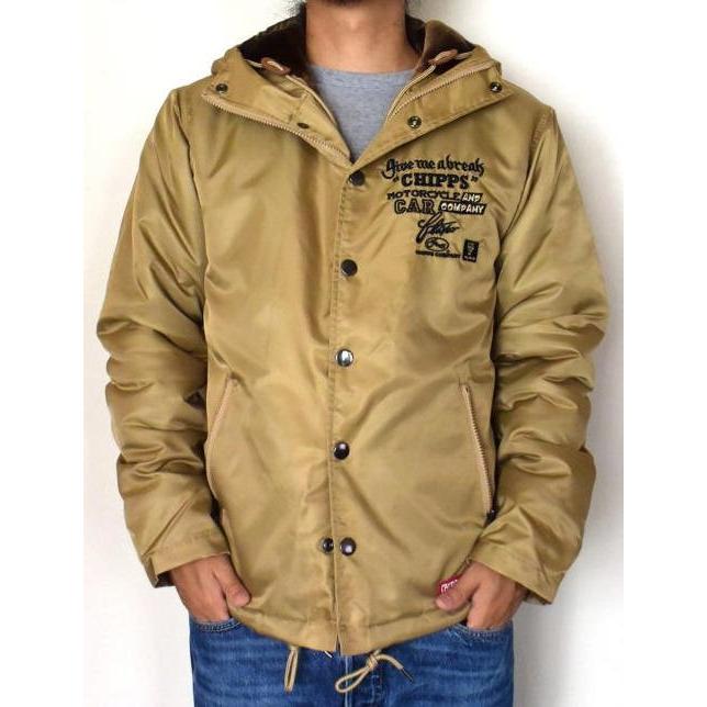 サノバチーズ　ブラウン コーチジャケット 刺繍 最終値下げ SON OF THE CHEESE ブラウン コーチジャケット L SON OF