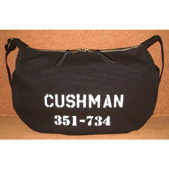 CUSHMAN クッシュマン】 肉厚 コットンダック生地 ステンシル