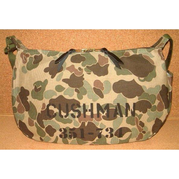 CUSHMAN クッシュマン】 肉厚 コットンダック生地 ステンシル 大型