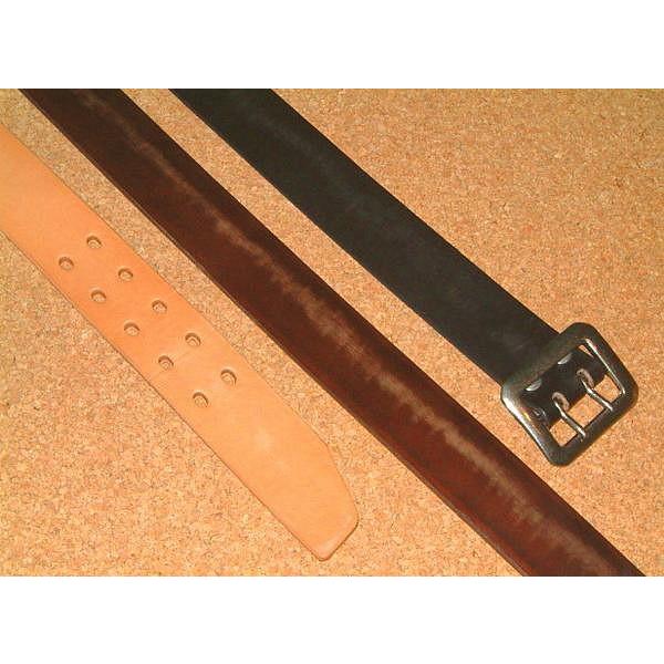 CUSHMAN クッシュマン】 肉厚 サドルレザー製 ビンテージ加工 40mm巾