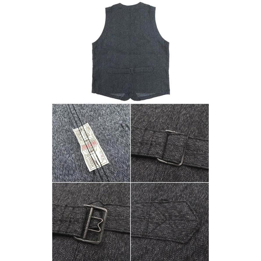 フレンチヴィンテージ 1930年代 コットンストライプワークベスト フレンチヴィンテージ 1930年代 コットンストライプワークベスト