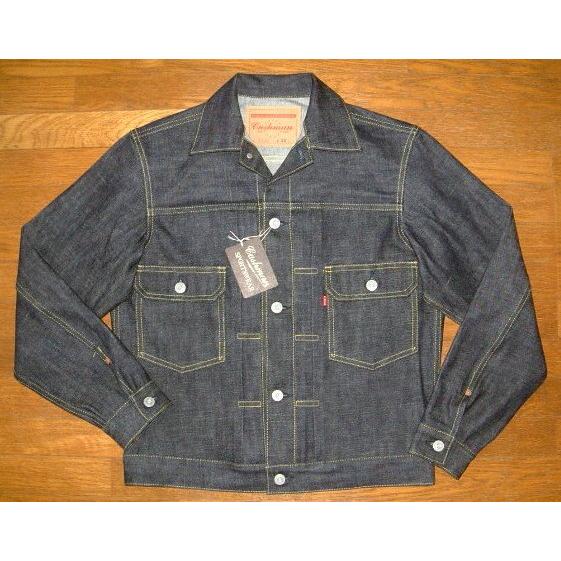 【CUSHMAN クッシュマン】 1950年代 ビンテージ LEVIS リーバイス 2nd セカンドモデル 507XX 13.5oz インディゴデニム生地 ジャケット Gジャン ジージャン｜junkhousewest｜03