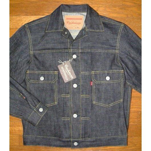 【CUSHMAN クッシュマン】 1950年代 ビンテージ LEVIS リーバイス 2nd セカンドモデル 507XX 13.5oz インディゴデニム生地 ジャケット Gジャン ジージャン｜junkhousewest｜05