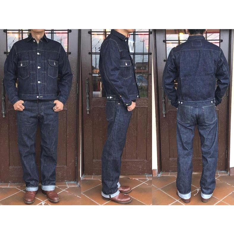 【CUSHMAN クッシュマン】 1950年代 ビンテージ LEVIS リーバイス 2nd セカンドモデル 507XX 13.5oz インディゴデニム生地 ジャケット Gジャン ジージャン｜junkhousewest｜10