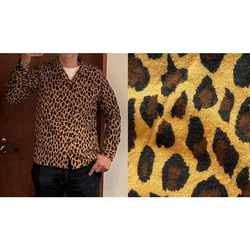 50's samsons ヴィンテージ　シャツ　金刺繍　黒金白　短丈　激レア CUSHMAN クッシュマン】 1950's ビンテージ 100%コットン フランネル