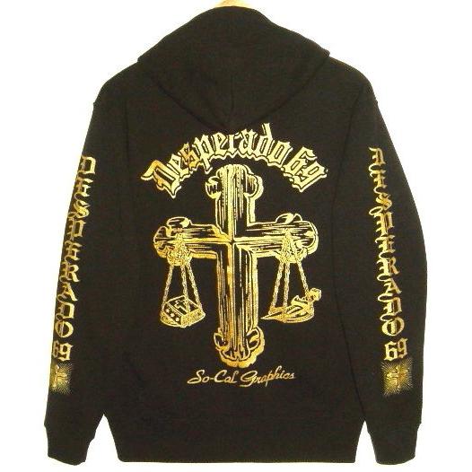 DESPERADO 69 デスペラード69 肉厚 コットン スウェット フルジップ  