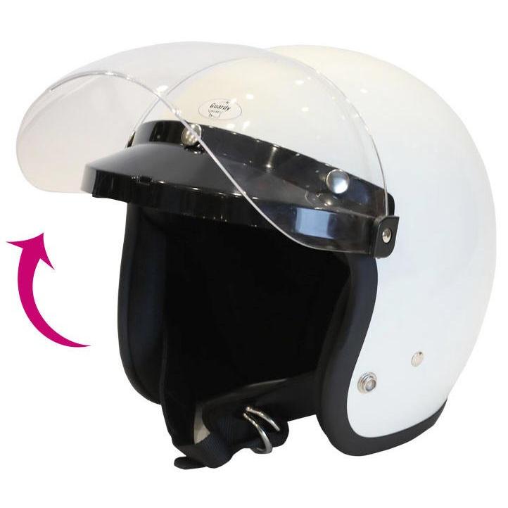 DIN MARKET ディンマーケット】 ジェット ヘルメット用 フリップアップ