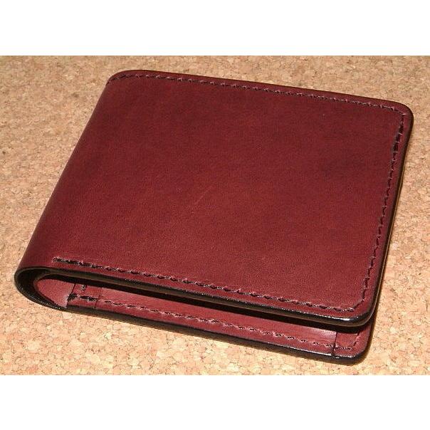Wedge Leathers レザーショートウォレット 黒 本革 ブッテーロ Wedge
